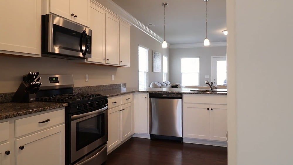 Custom light-wood cabinetry installed by Makiry Group in a Sarasota, FL home